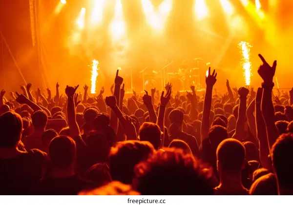 Crowd of People at a Concert
