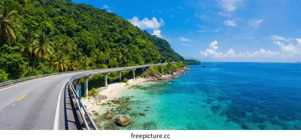 Coastal Road Trip Through Tropical Paradise