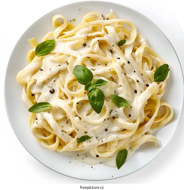Creamy Fettuccine Alfredo Pasta