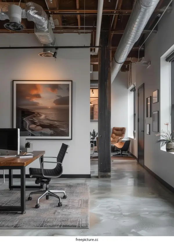 Industrial Chic Office Design: Modern Workspace Inspiration