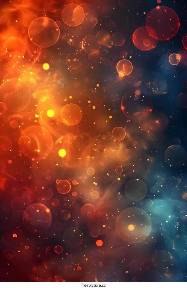 Colorful Glowing Orbs