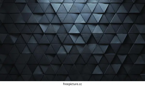 Abstract Geometric Triangle Pattern Background