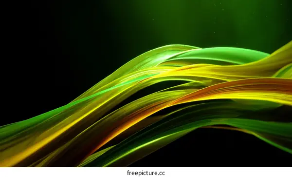 Abstract Flowing Colors
