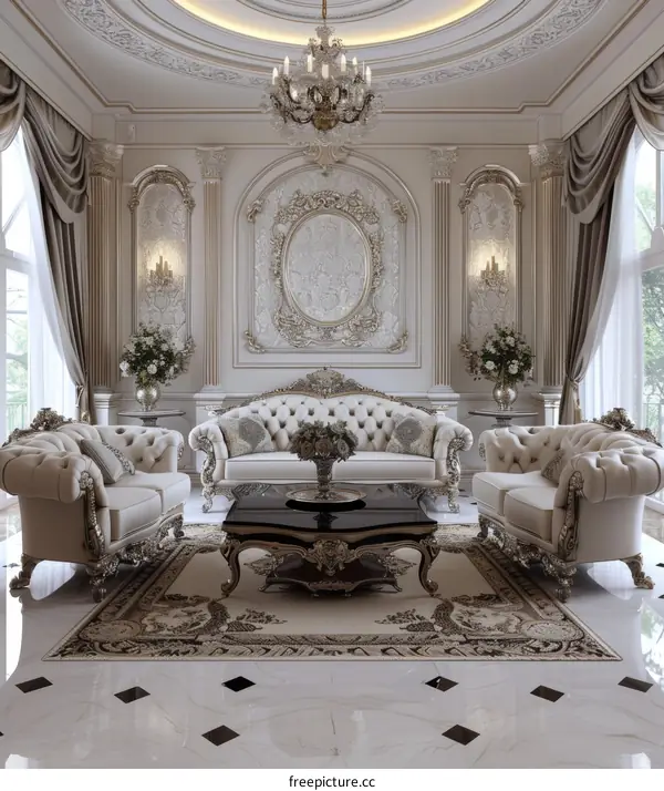 Luxurious living room