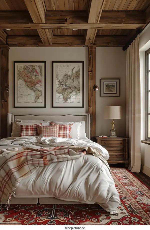 Cozy Wooden Bedroom Interior Design