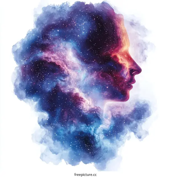 Astral Portrait of a Woman