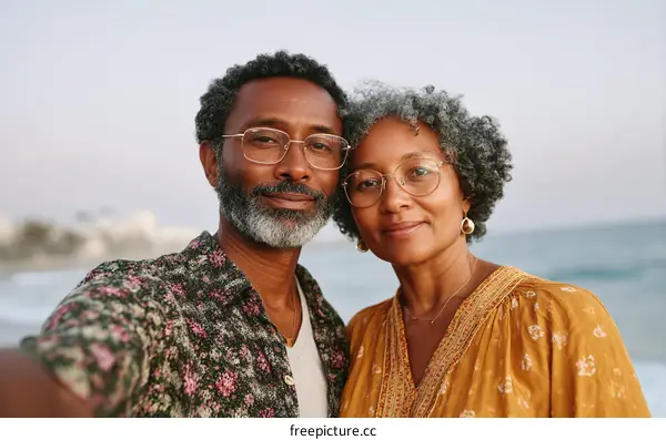 Couple Portrait on Beachside