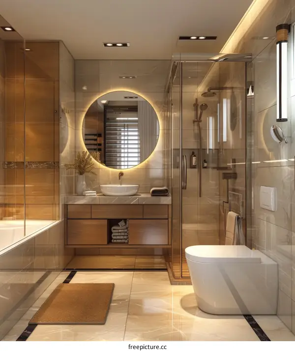 Modern Luxury Bathroom Interior Design
