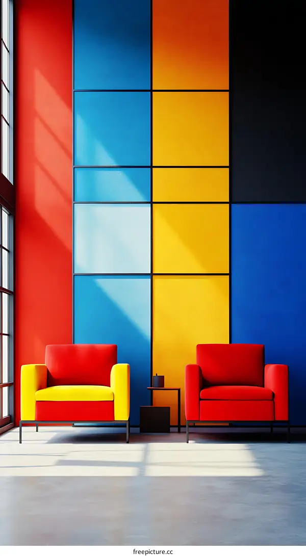 Vibrant Colorful Interior Design