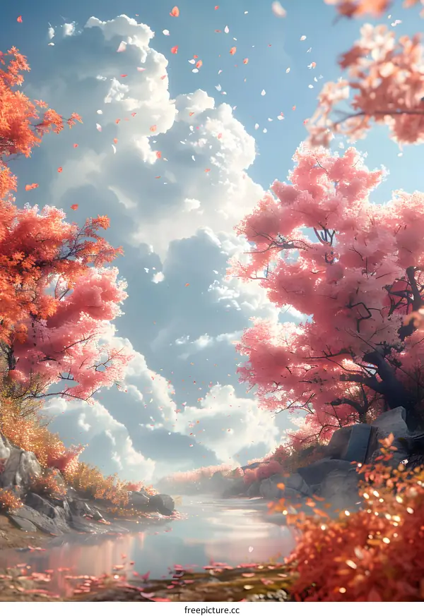 Cherry Blossoms in Spring