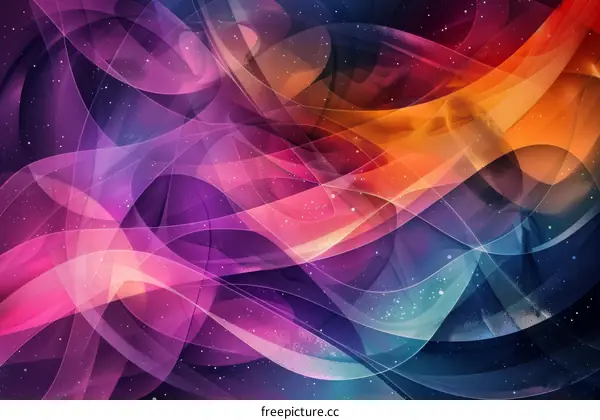 Colorful Wavy Lines