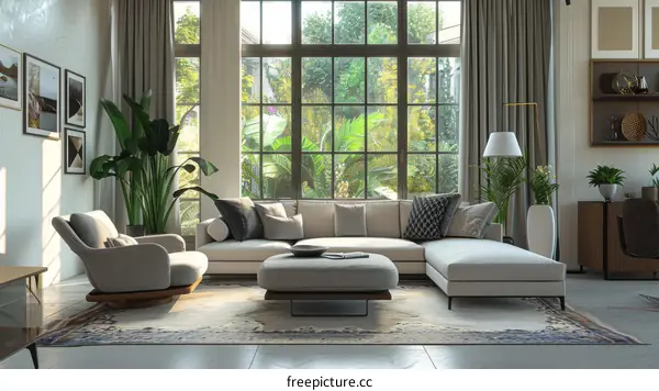 Modern and Minimalist Living Room Design