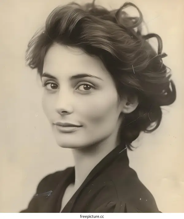 portrait of a young woman