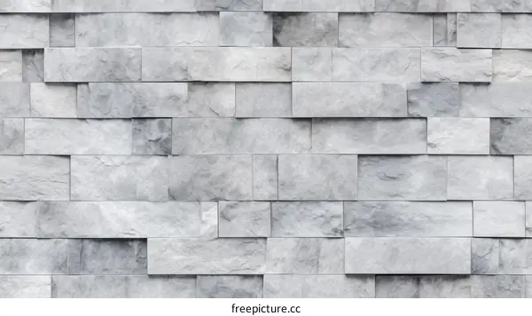 Gray and white marble tiles wall texture background