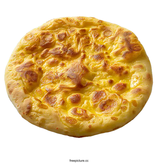 [Transparent Background PNG]Freshly Baked Round Bread on White Background