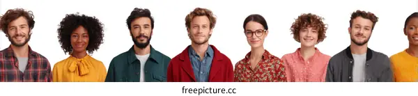 Diverse People Portrait Collection