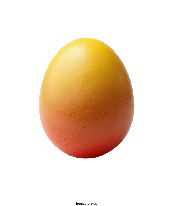 [Transparent Background PNG]Gradient Egg