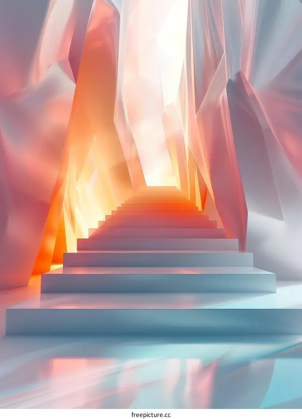 Surreal Stairway to Heaven