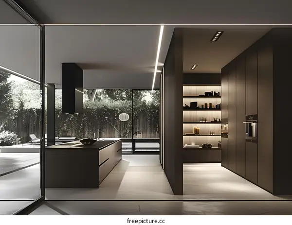 Modern Kitchen Interior Design With Open Concept