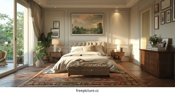 Elegant Luxury Bedroom Interior Design