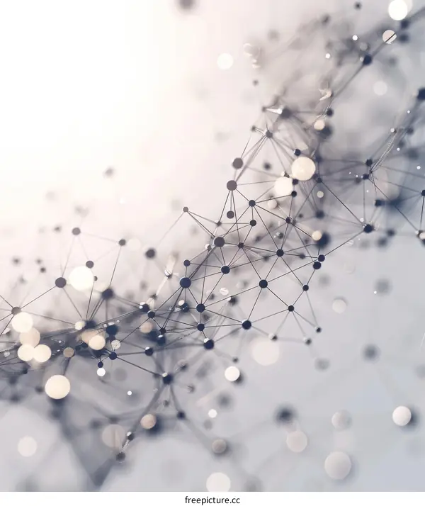 Black and white illustration of a neural network