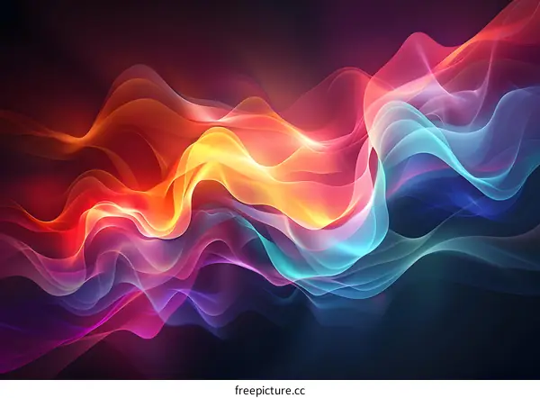 Wavy Multicolor Gradient