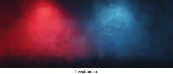 Abstract Red and Blue Background Design