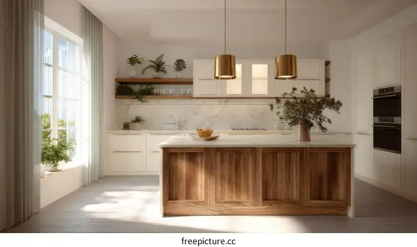 Modern Minimalist Kitchen Interior Design