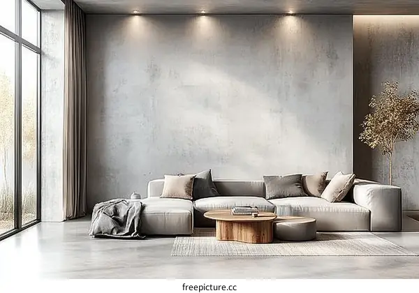 Modern Minimalist Living Room Interior Design