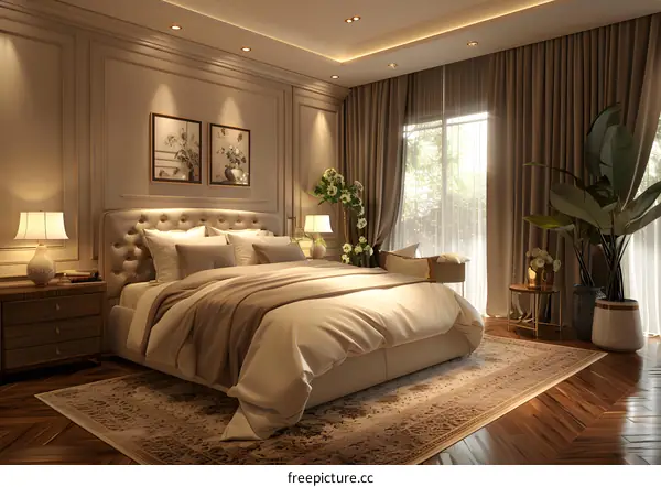 Bed room interior design