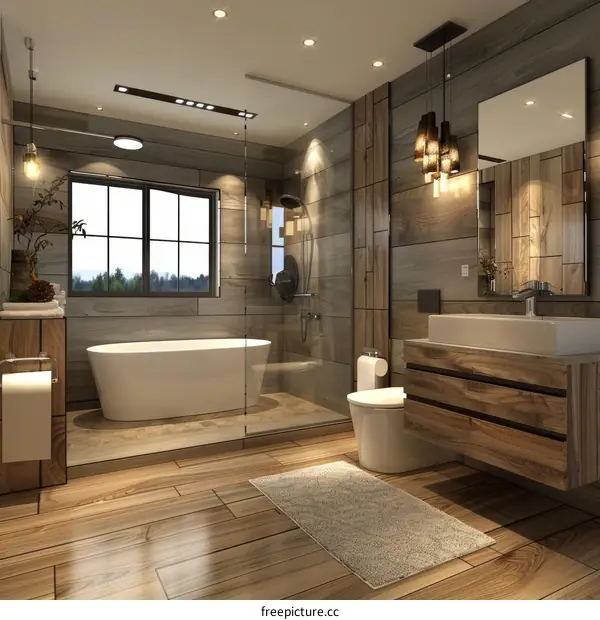 Modern Luxury Bathroom Interior Design