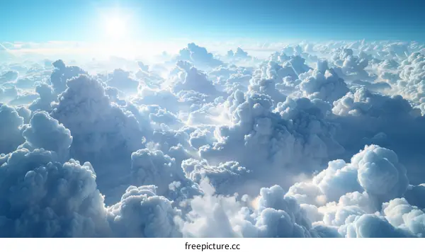 Above the Clouds: Aerial View