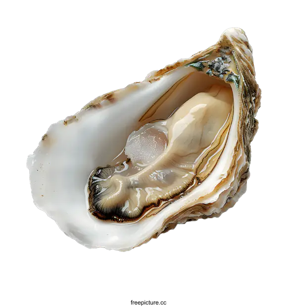 [Transparent Background PNG]Fresh Opened Oyster