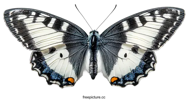[Transparent Background PNG]Closeup View of a Beautiful Butterfly