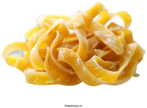 [Transparent Background PNG]Uncooked pasta noodles on a white background