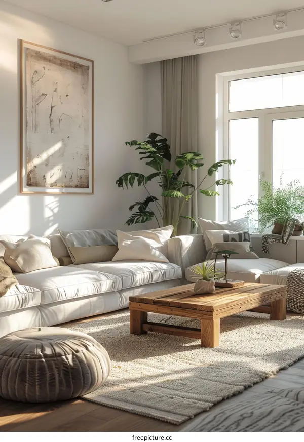 Modern Minimalist Living Room Interior Design