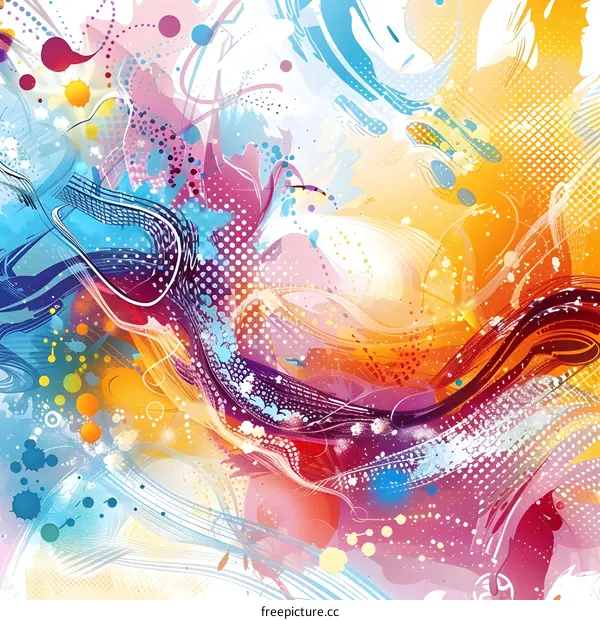 Colorful Abstract Painting