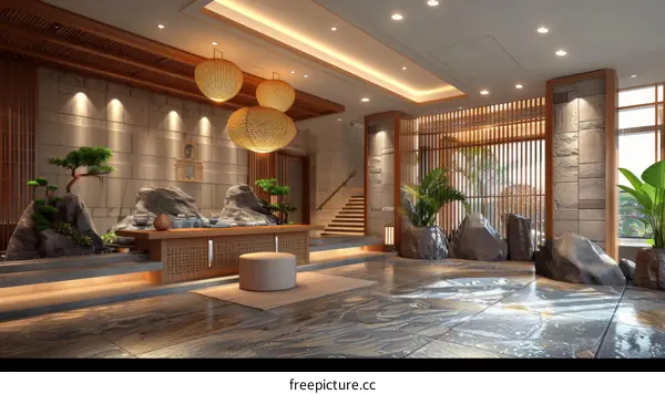 Elegant Modern Asian Interior Design