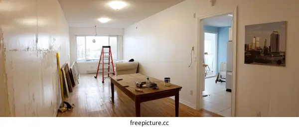 Renovation Work In Progress Interior Apartment
