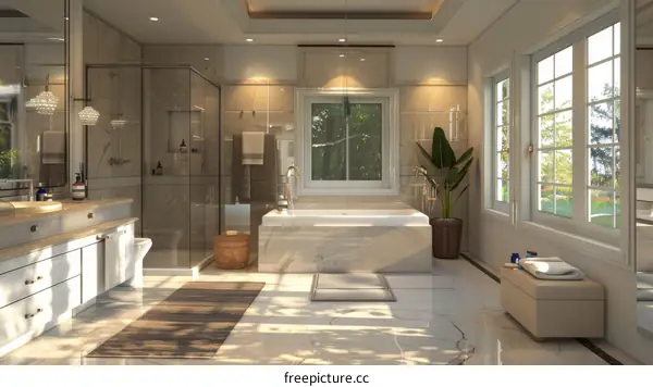 Luxury Modern Bathroom Interior Design