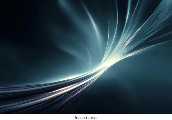 Abstract Dynamic Light Streaks Background Design