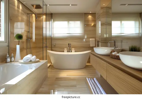 Modern Luxury Bathroom Interior Design