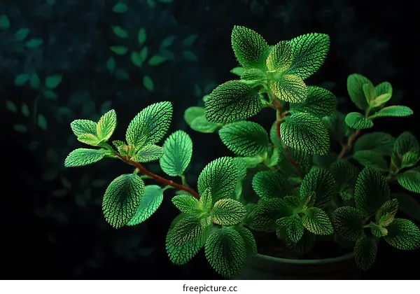 Close-up of a Vibrant Green Plant