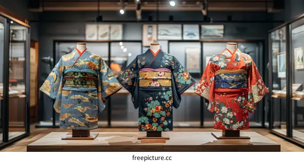 Elegant Geisha in Traditional Kimono: Japanese Beauty and Culture