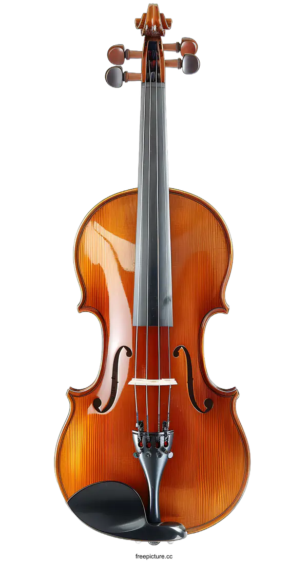 [Transparent Background PNG]violin on white background