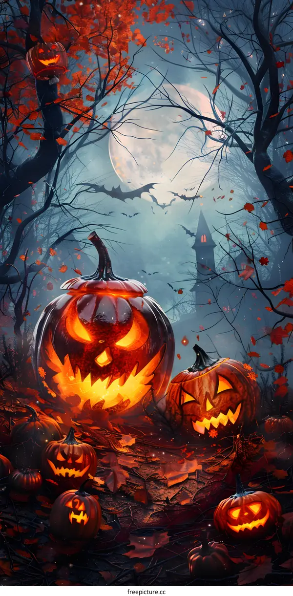 Halloween Pumpkin Jack-o-lantern