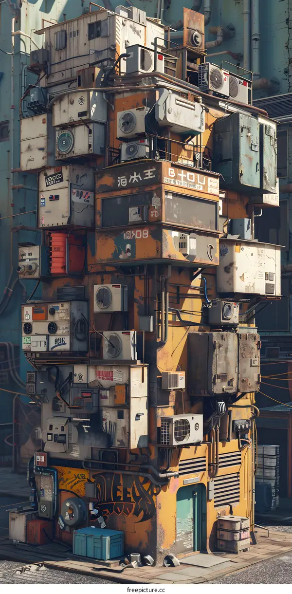 Urban Decay Building Facade