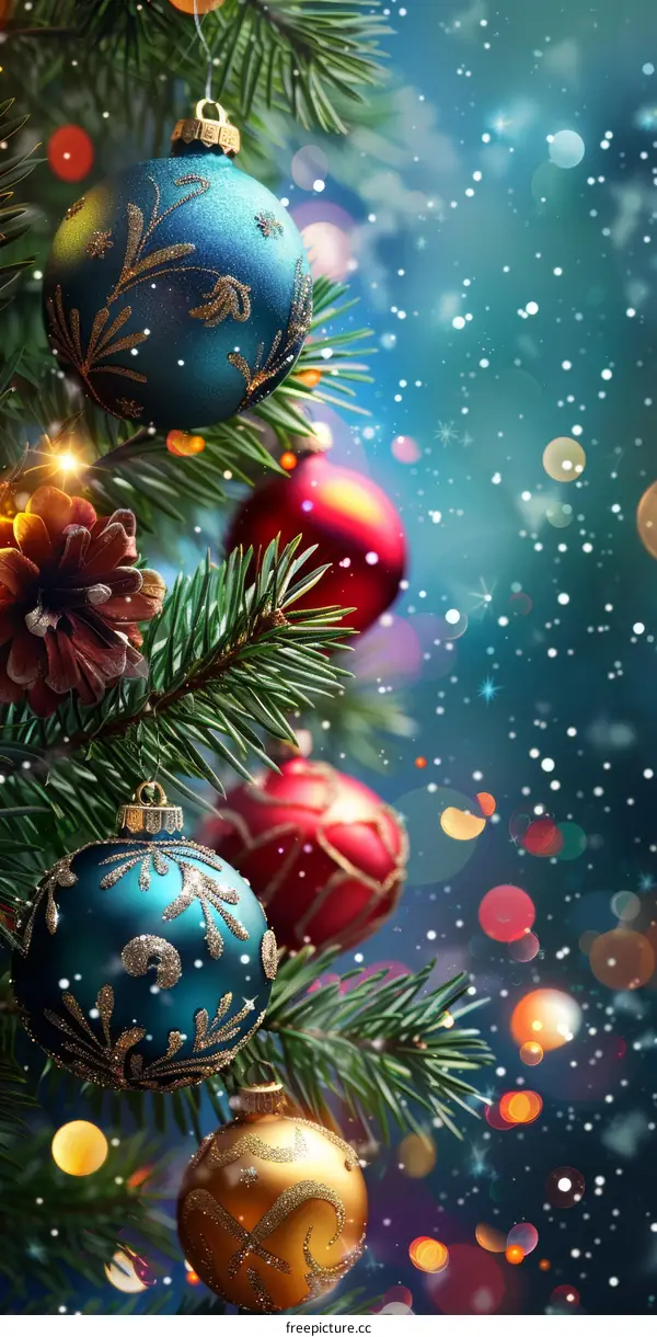 Christmas Tree with Ornaments