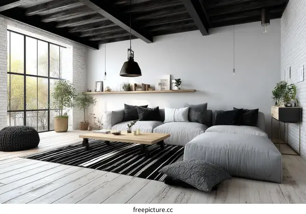 Modern Minimalist Living Room Interior Design