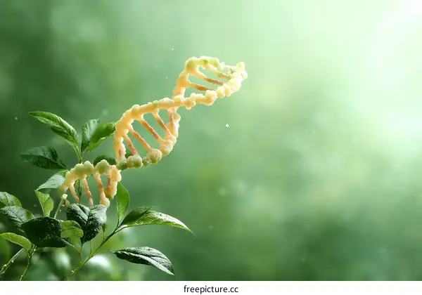 DNA Structure Growth Nature Illustration
